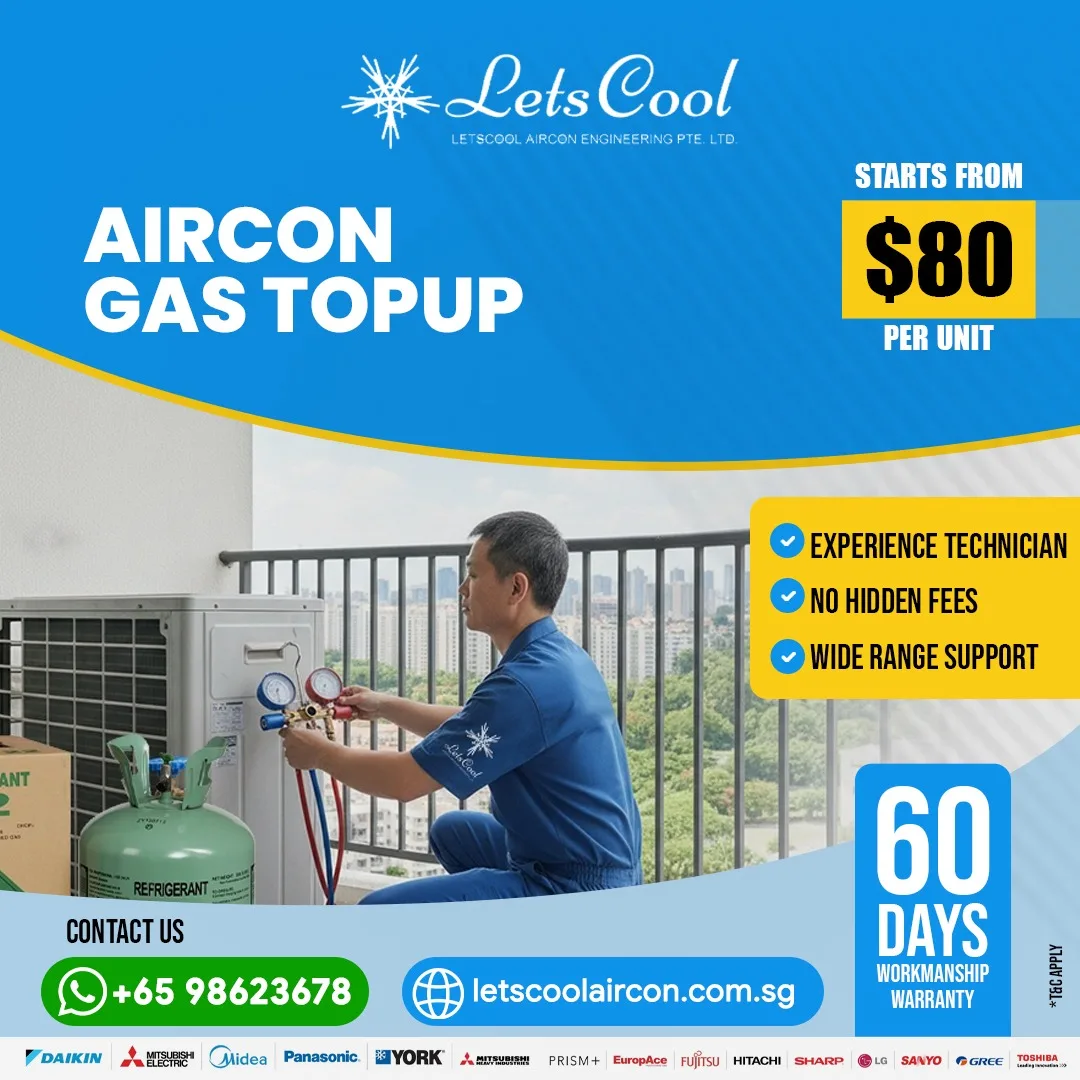 Aircon Gas Top Up vs Repair