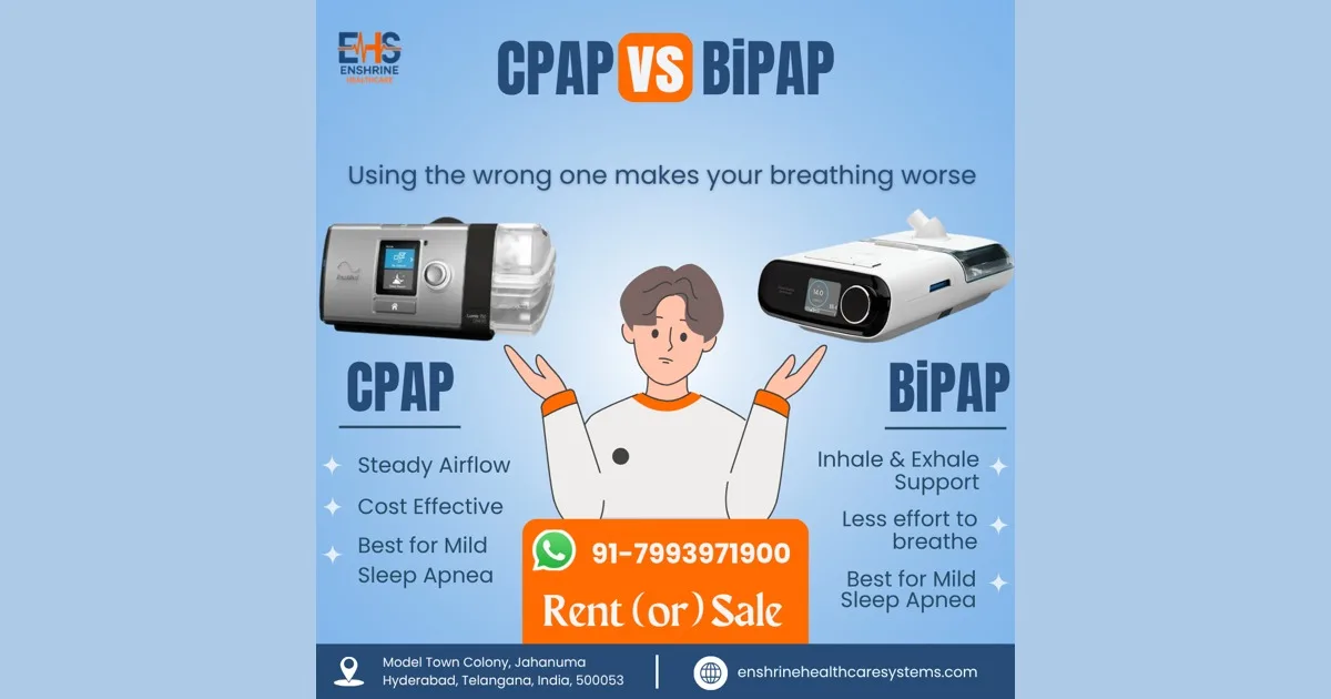 How to Choose Between a CPAP & BiPAP Machine for Effective Sleep Apnea Therapy