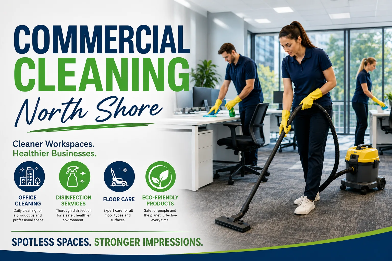 Commercial Cleaning North Shore: What to Expect