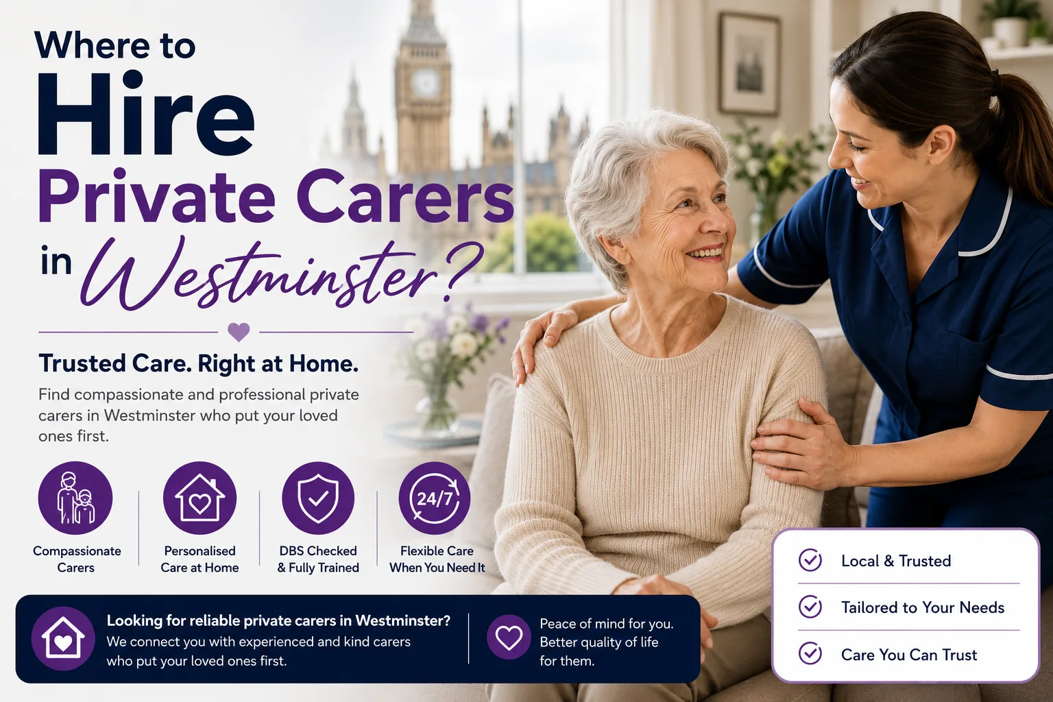 Where to Hire Private Carers in Westminster??
