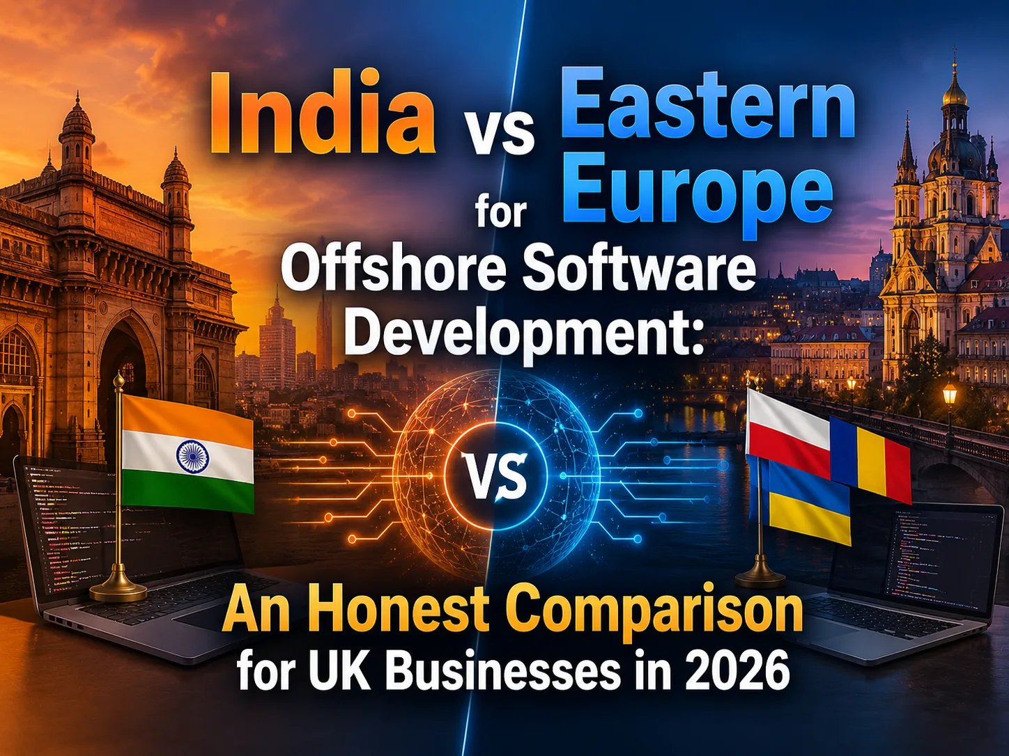 India vs Eastern Europe for Offshore Software Development: An Honest Comparison for UK Businesses in 2026