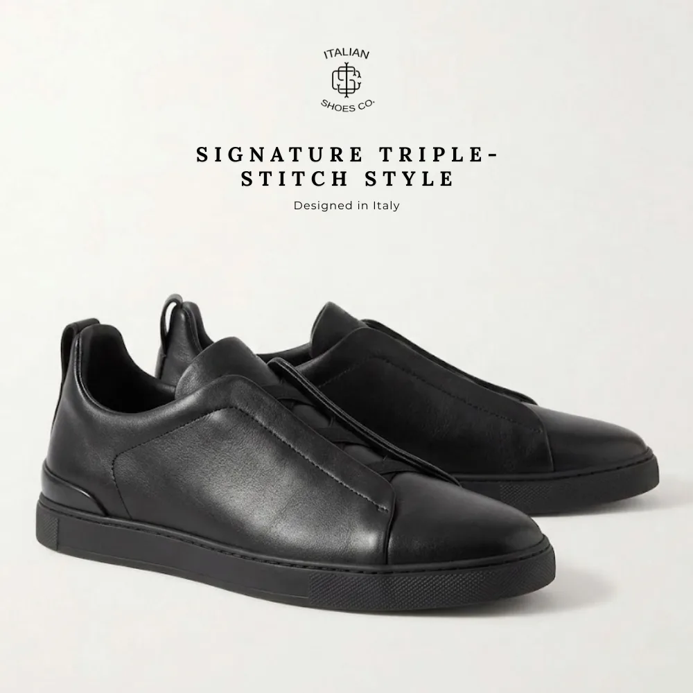 Premium Leather Sneakers for Men | Italian Shoes Company