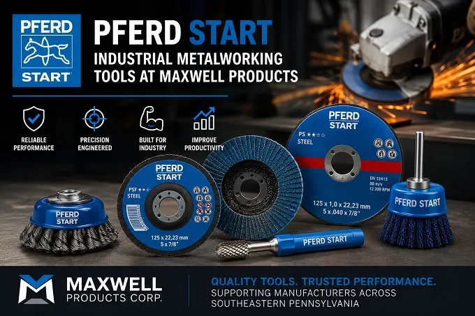 PFERD START Industrial Metalworking Tools at Maxwell Products