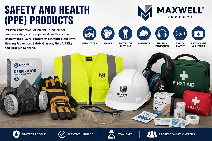 Maxwell Safety and Health PPE Products — Premium Personal Protective Equipment
