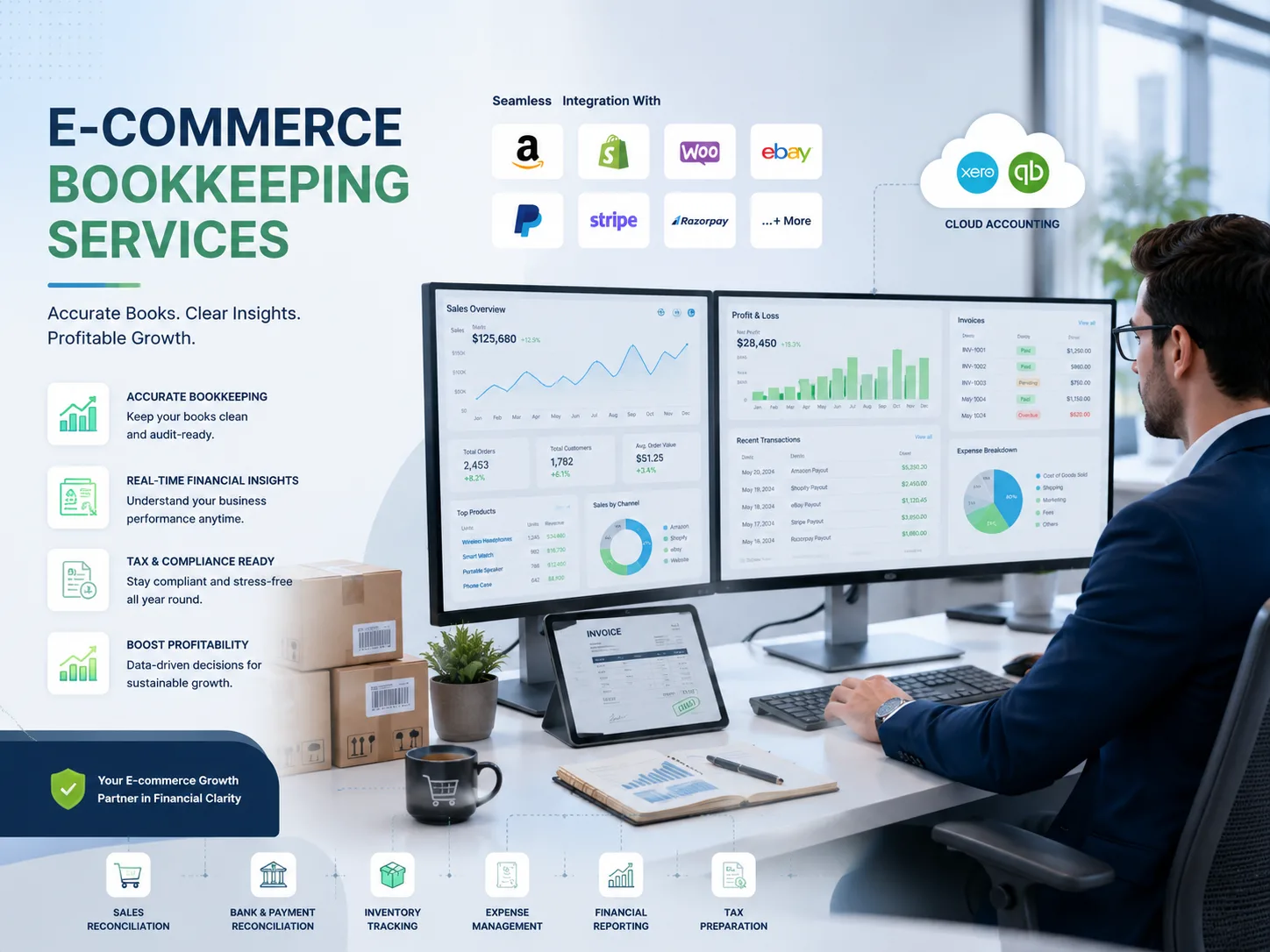 E-Commerce Growth Secrets: Why Smart Businesses Are Investing in Professional Bookkeeping Today