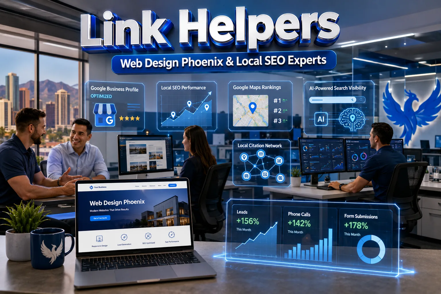 Why Is Link Helpers the Best Choice for Web Design Phoenix Businesses Need in 2026?