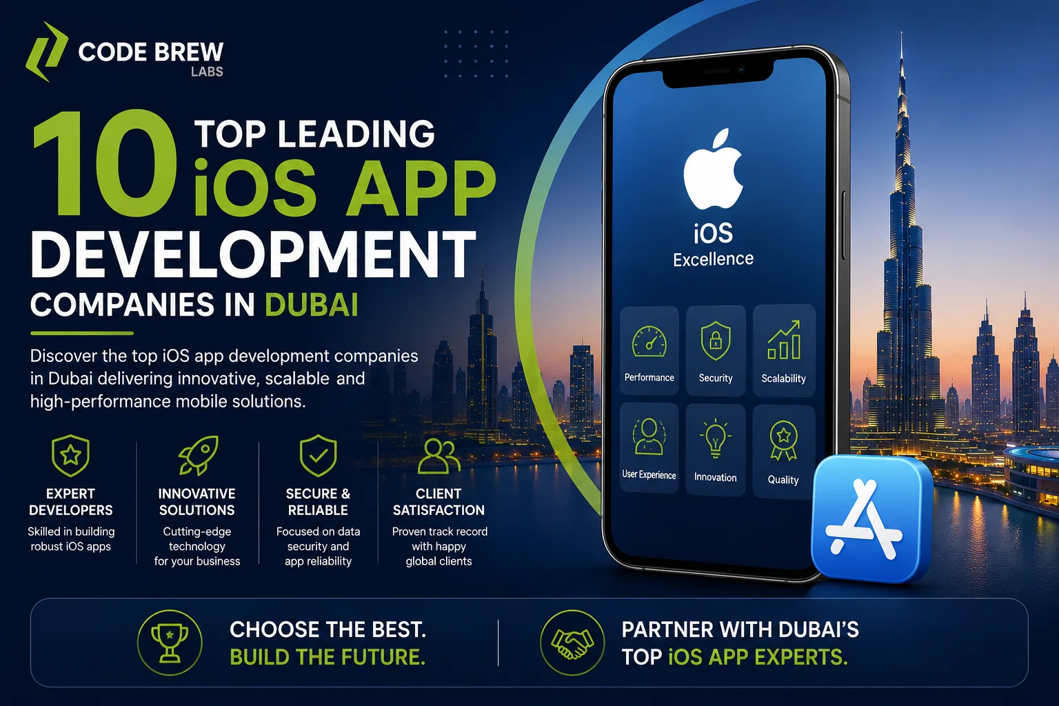 10 Top Leading iOS App Development Companies in Dubai