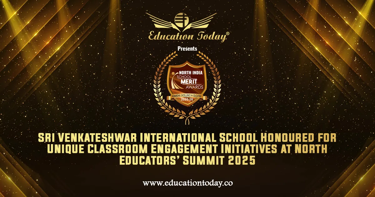 Sri Venkateshwar School Wins Classroom Engagement Award 2025