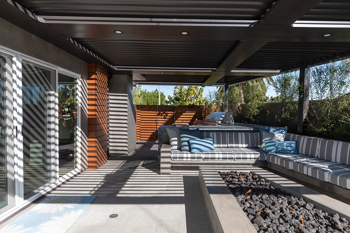 Modern Louvered Patio Covering Orange County for Stylish Outdoor Living