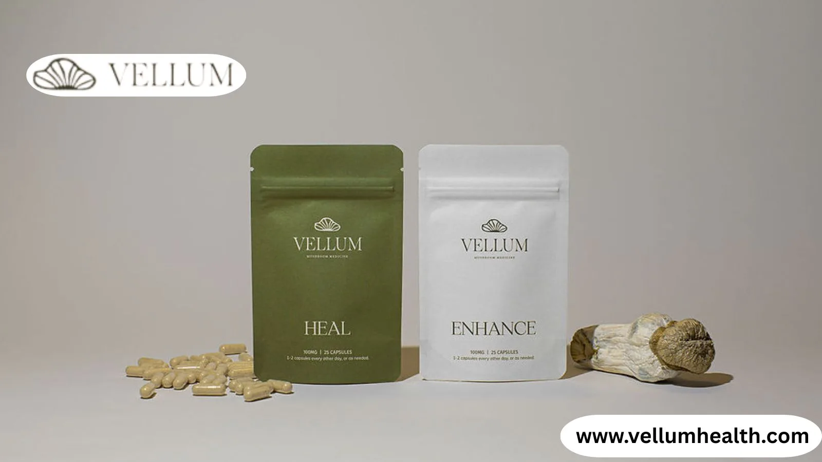 Mushroom Capsules for Wellness and Daily Support