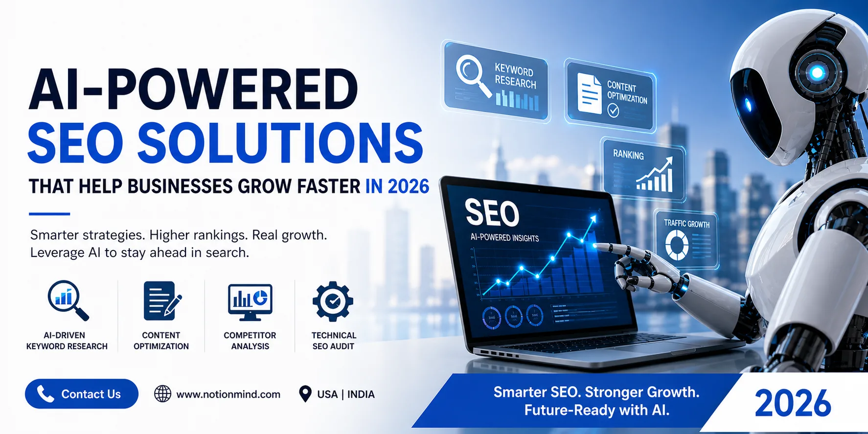 AI-Powered SEO Solutions That Help Businesses Grow Faster in 2026