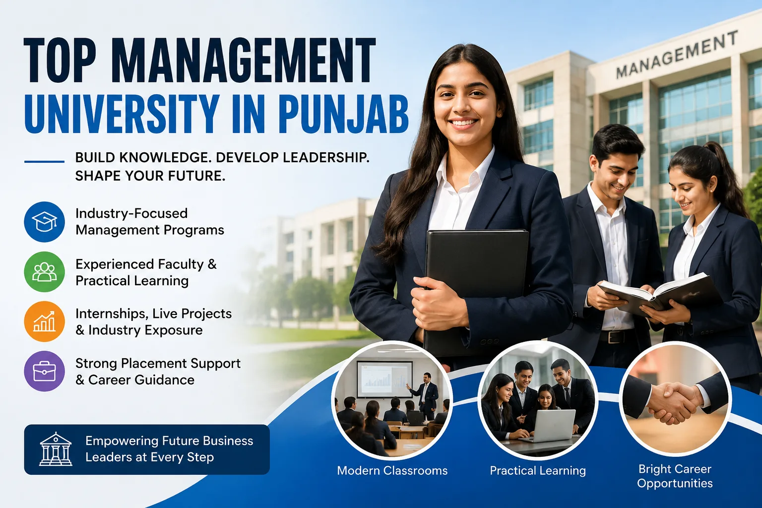Top Management University in Punjab: Build the Skills to Lead Tomorrow