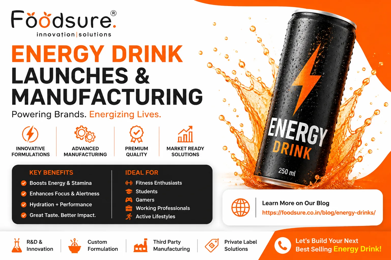 Energy Drink Launches and Energy Drink Manufacturing: What Brands Need to Know in 2026