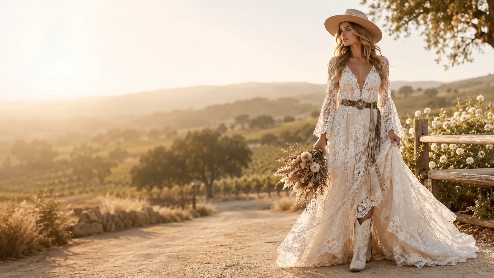 Boho Western Wedding Dresses: A Complete Style Guide