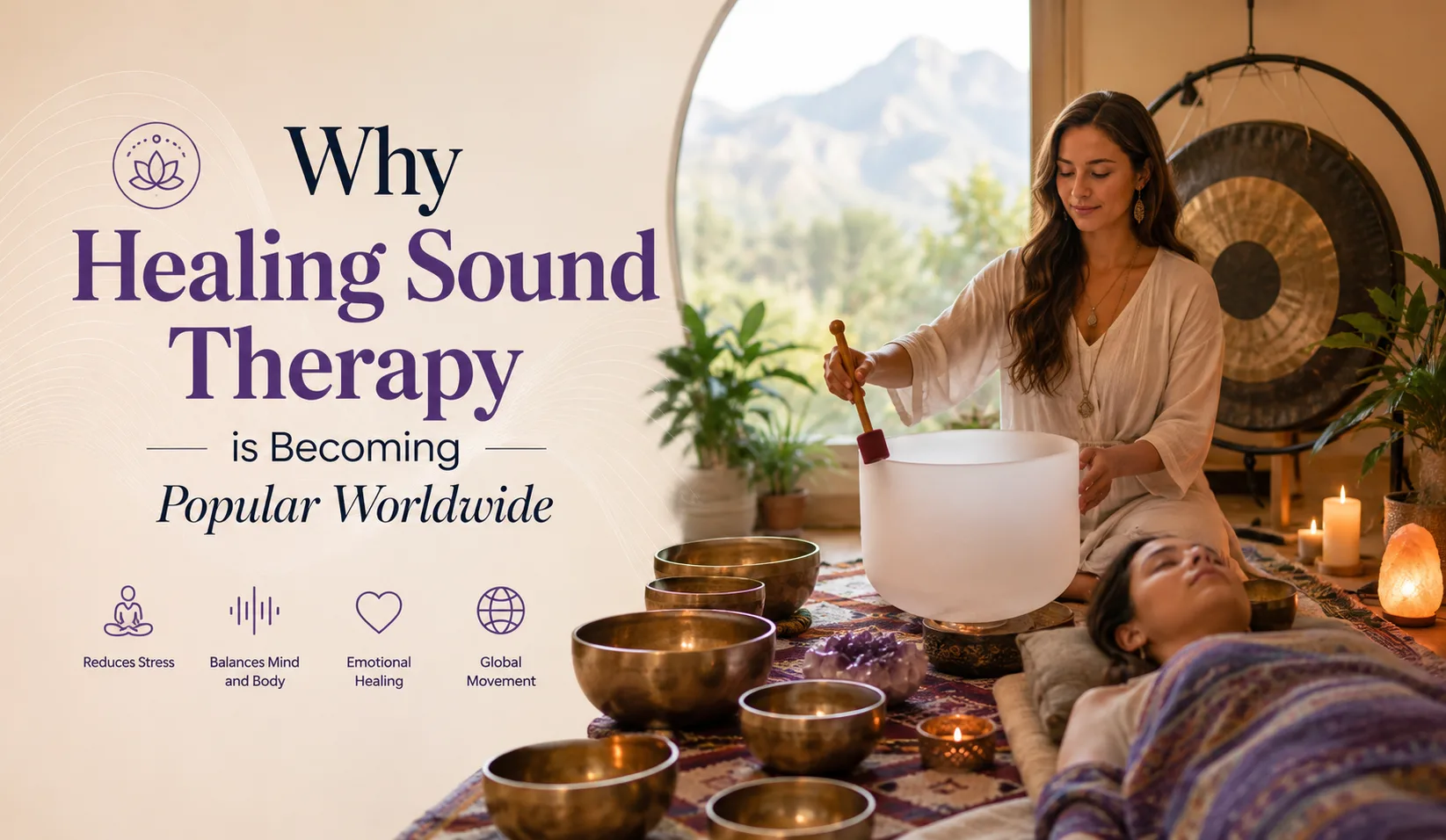 Why Healing Sound Therapy is Becoming Popular Worldwide