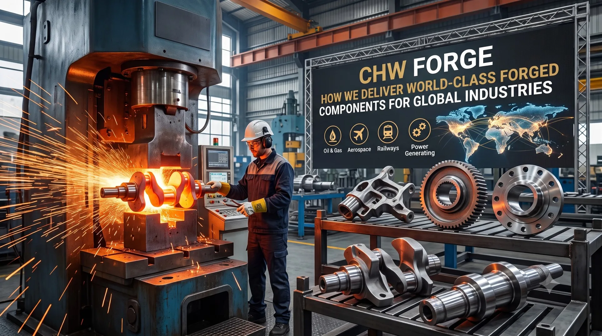 How CHW Forge Delivers World-Class Forged Components for Global Industries