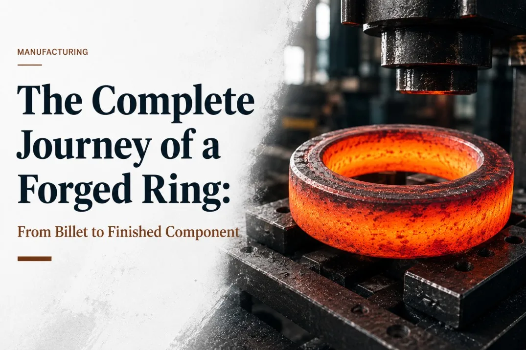 The Complete Journey of a Forged Ring: From Billet to Finished Component