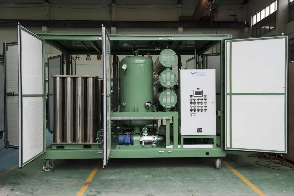 YUNENG Oil Purifier Application in Renewable Energy Wind & Solar Power Station Operation & Maintenance