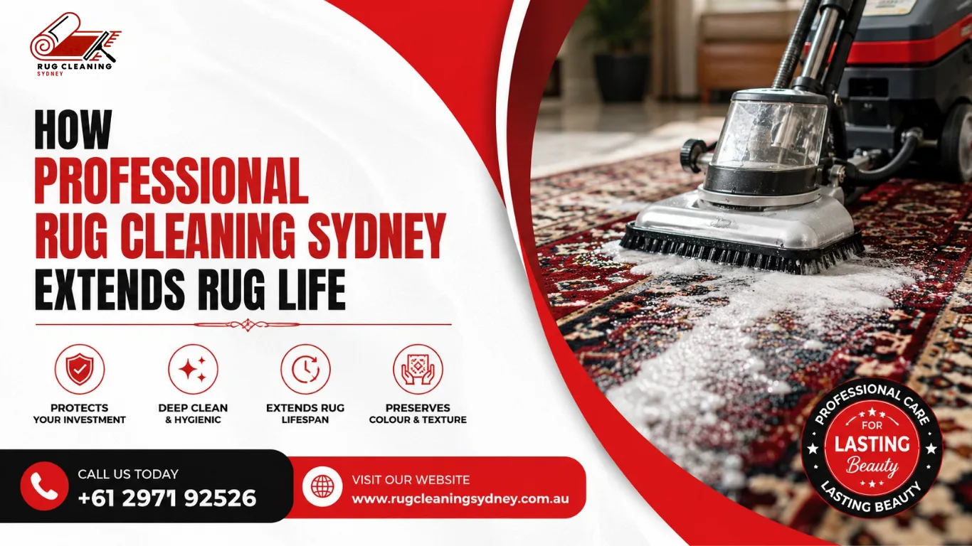 How Professional Rug Cleaning Sydney Extends Rug Life