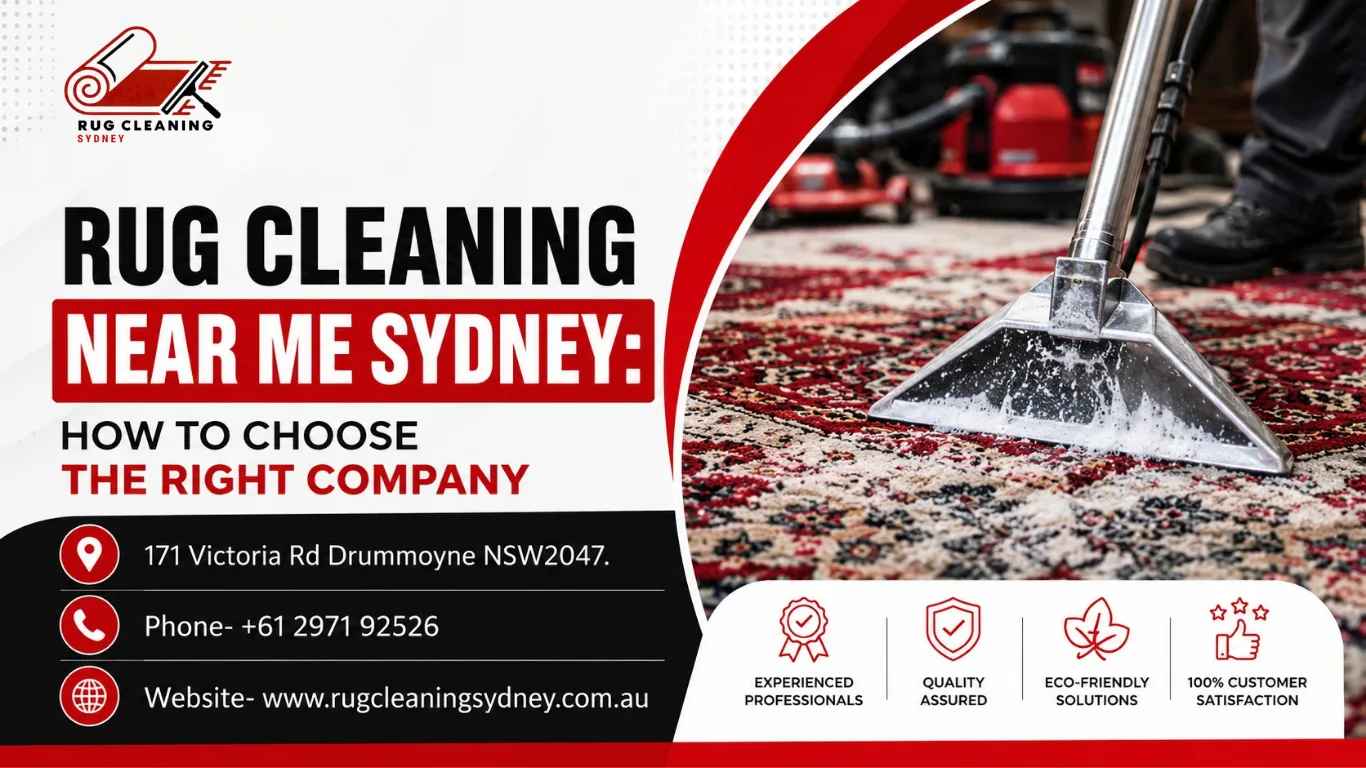 Professional Rug Cleaning Services in Sydney for Fresh, Well-Cared Rugs
