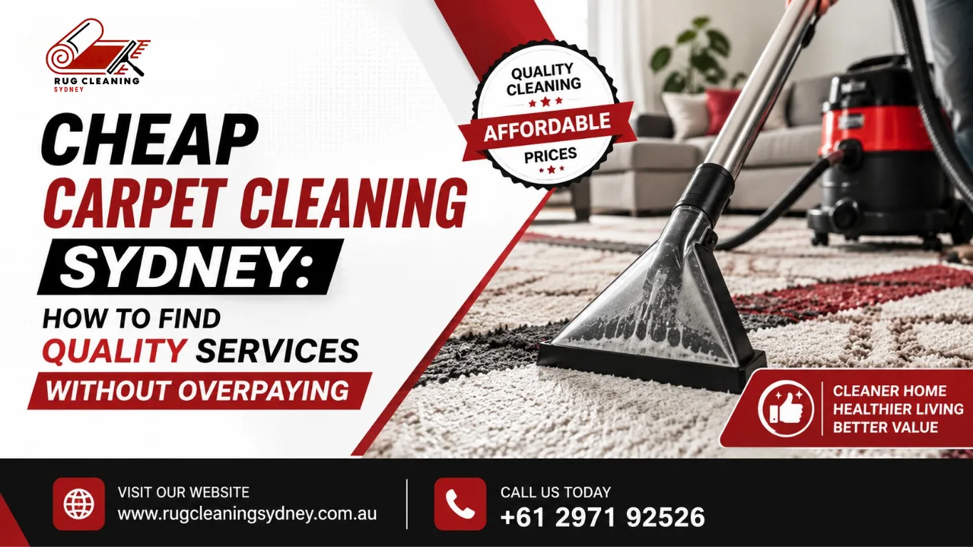 Cheap Carpet Cleaning Sydney: How to Find Quality Services Without Overpaying