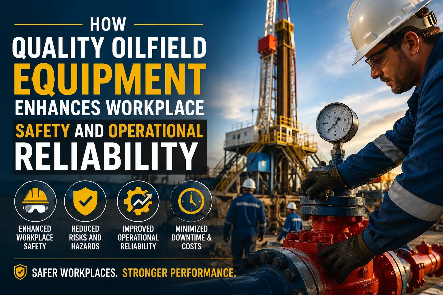 How Quality Oilfield Equipment Enhances Workplace Safety and Operational Reliability