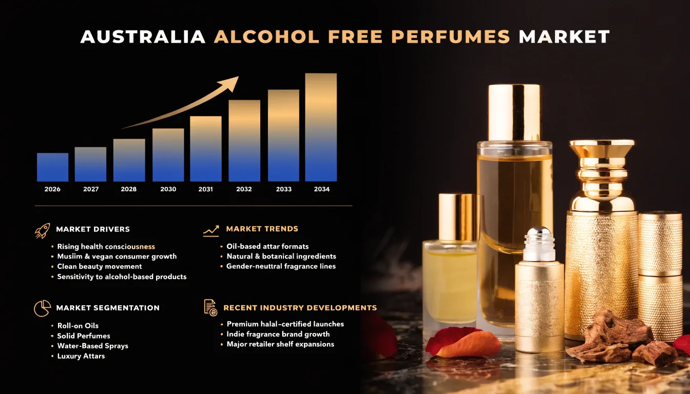 Australia Alcohol Free Perfumes Market Estimated to Exceed USD 495.7 Million By 2034: IMARC Group