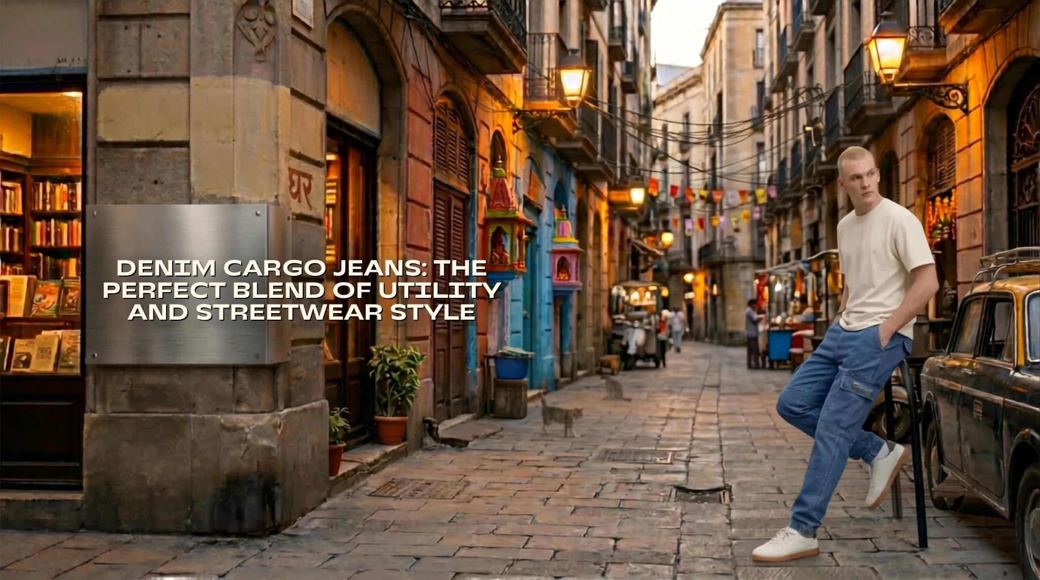 Denim Cargo Jeans: The Perfect Blend of Utility and Streetwear Style