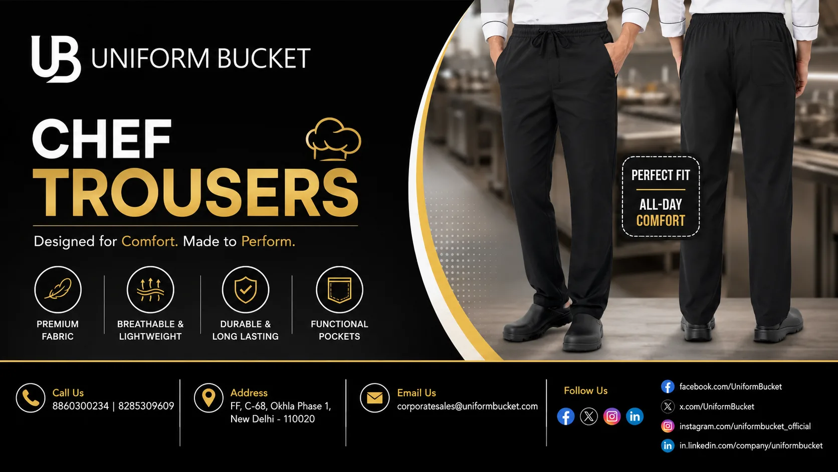 What Makes Chef Trousers Essential for Comfort and Professional Kitchen Wear