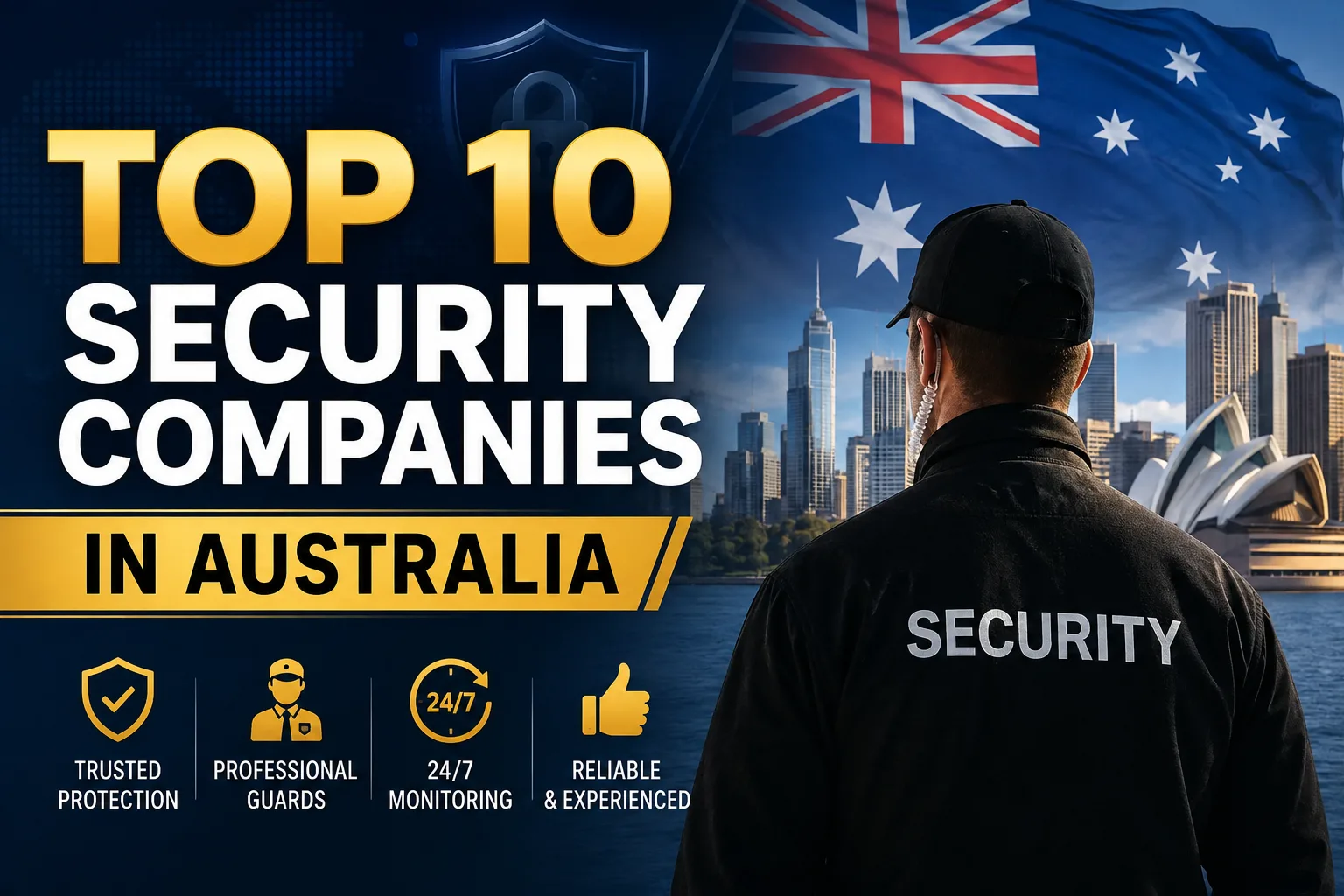 TOP 10 SECURITY COMPANIES IN AUSTRALIA