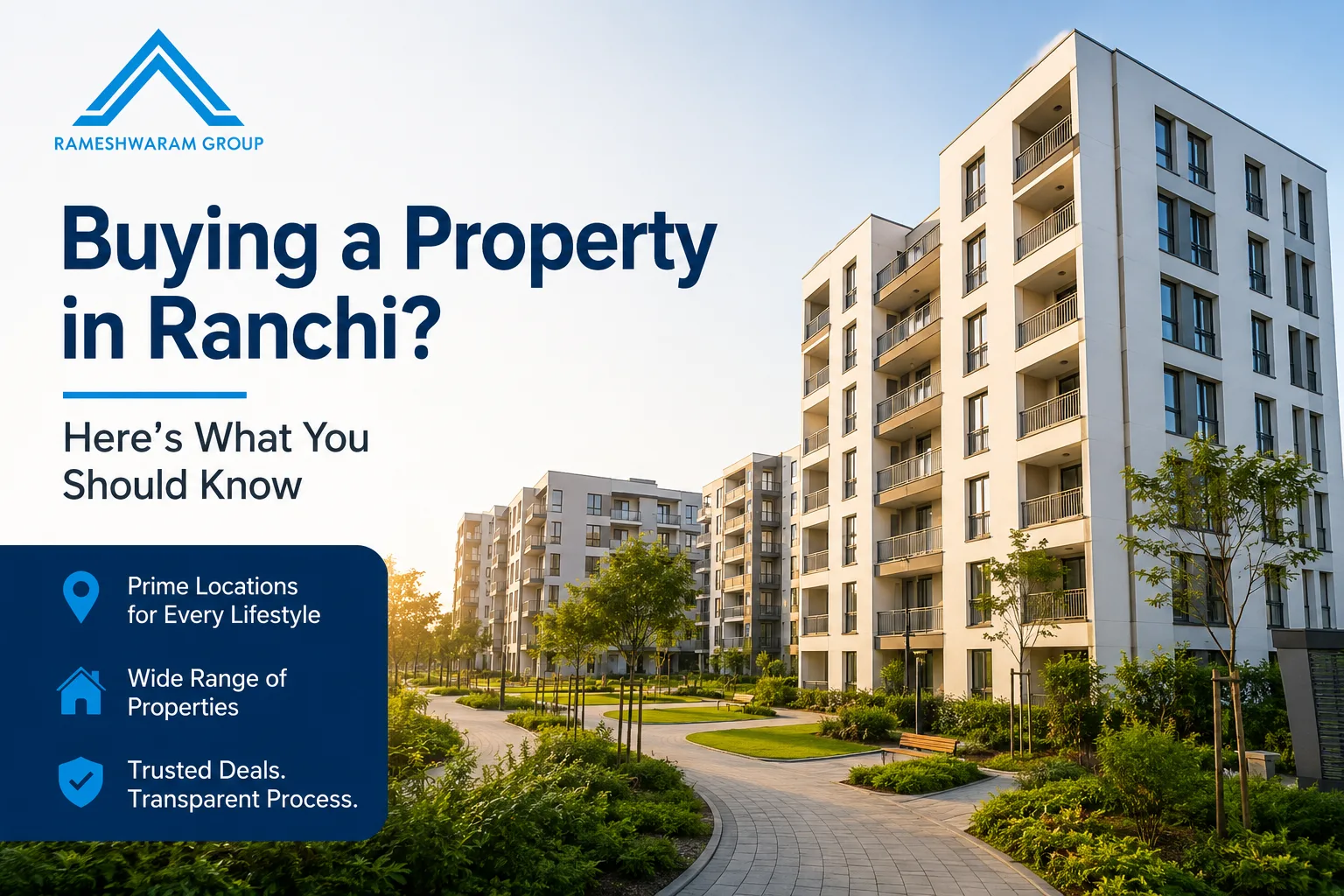 Flat for Sale in Ranchi: Why Homebuyers Are Focusing on Lifestyle and Location Together