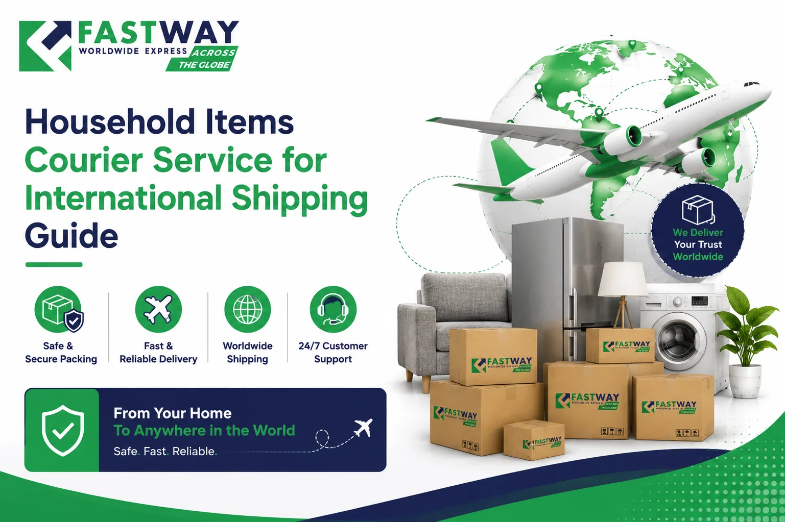 Household Items Courier Service for International Shipping Guide