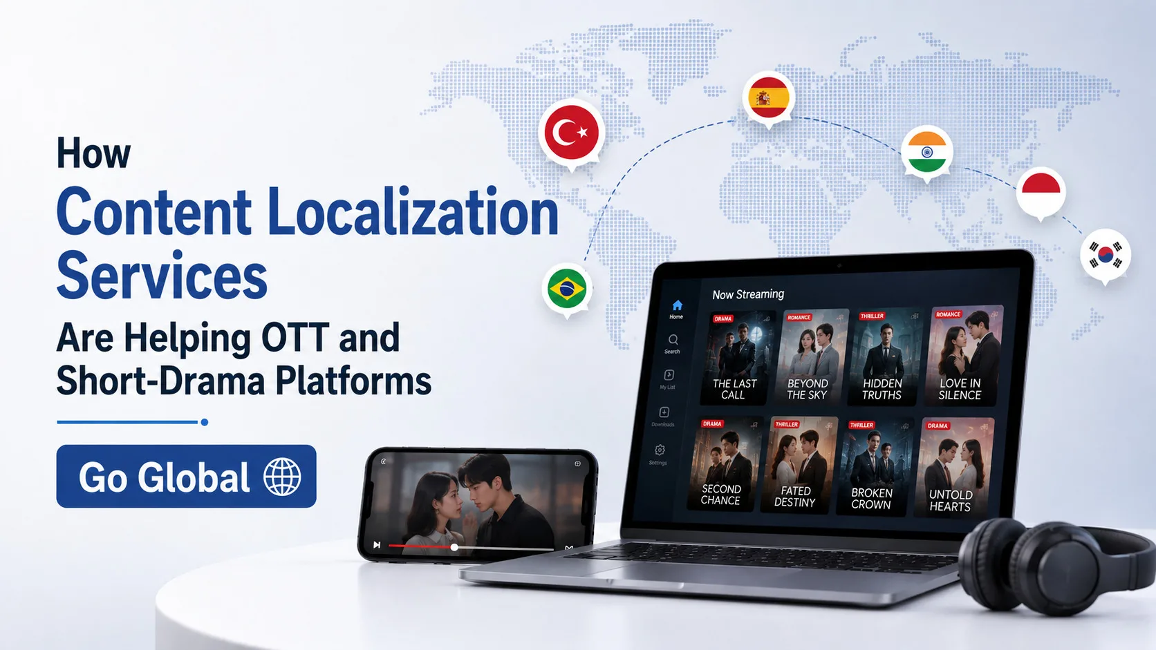 How Content Localization Services Are Helping OTT and Short-Drama Platforms Go Global