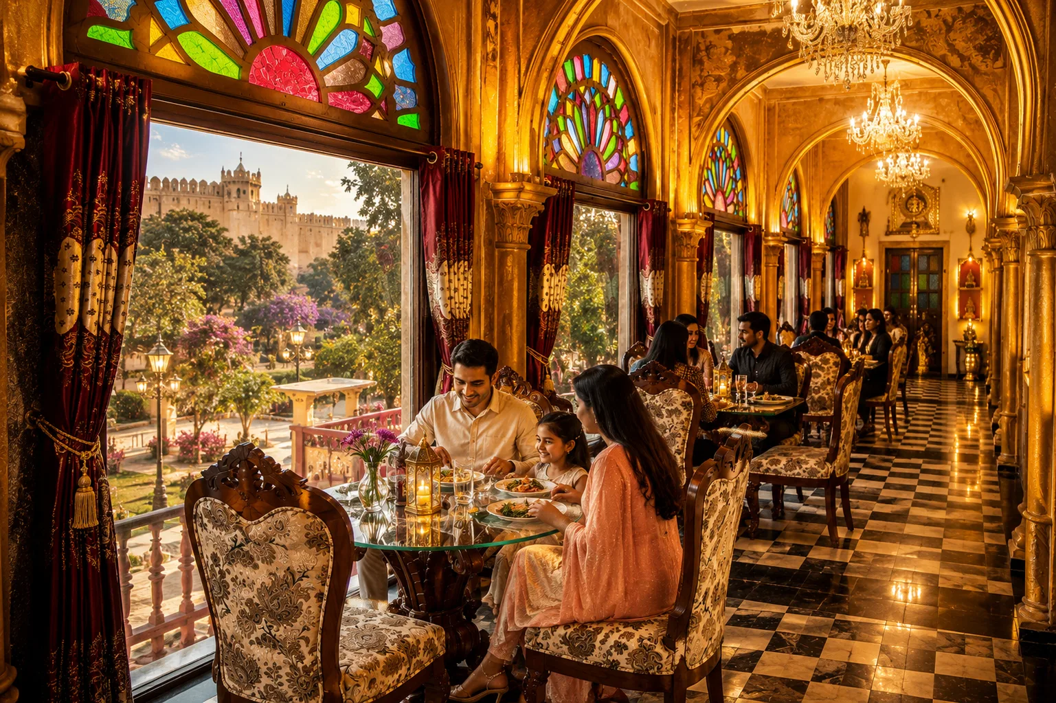 How Does Lunch at Townhall Feel Different from an Evening Dinner?