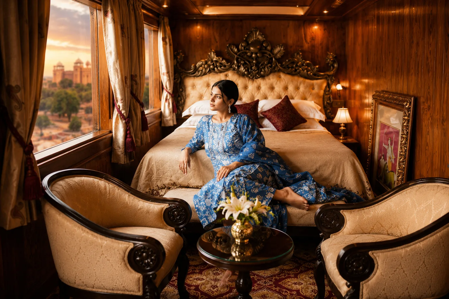 How Do Cabins, Restaurants and Hospitality Create the Palace on Wheels Experience?