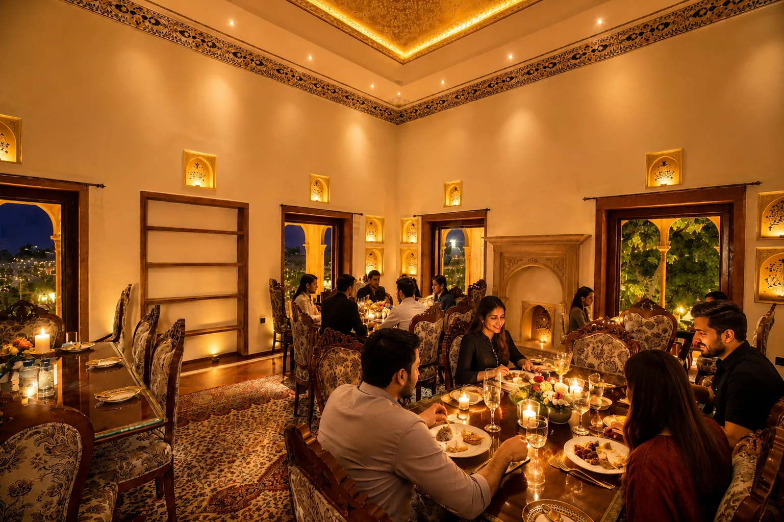 Why Is Townhall Restaurant Suitable for Multigenerational Family Dining in Bharatpur?