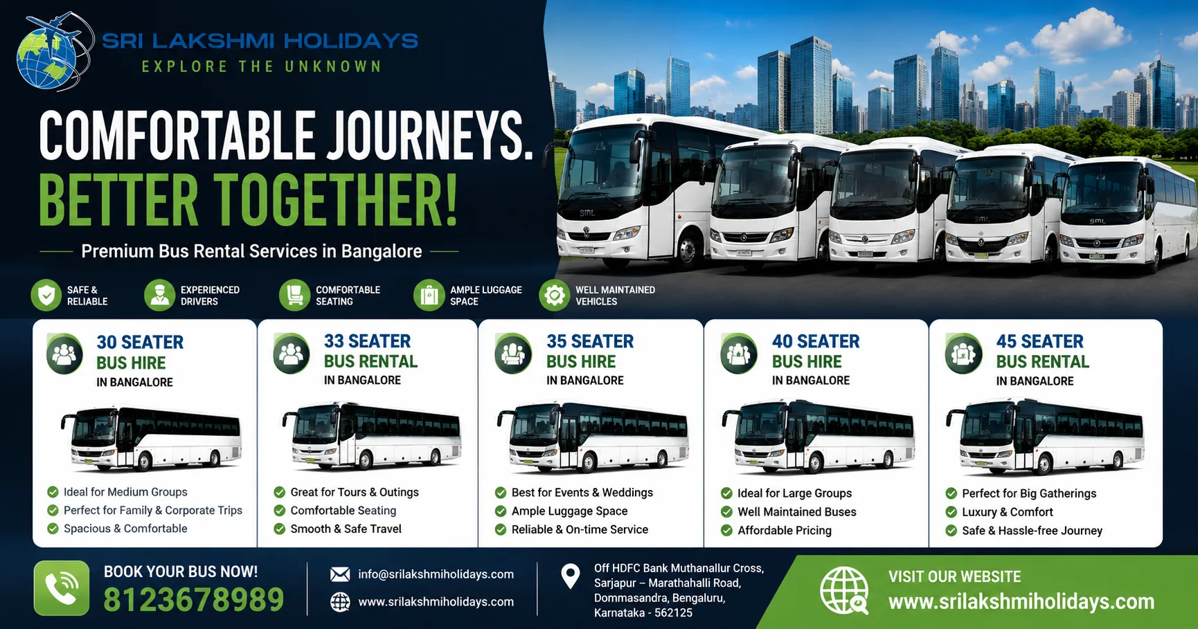 Weekend Getaways Start with the Right Vehicle Rental in Bangalore