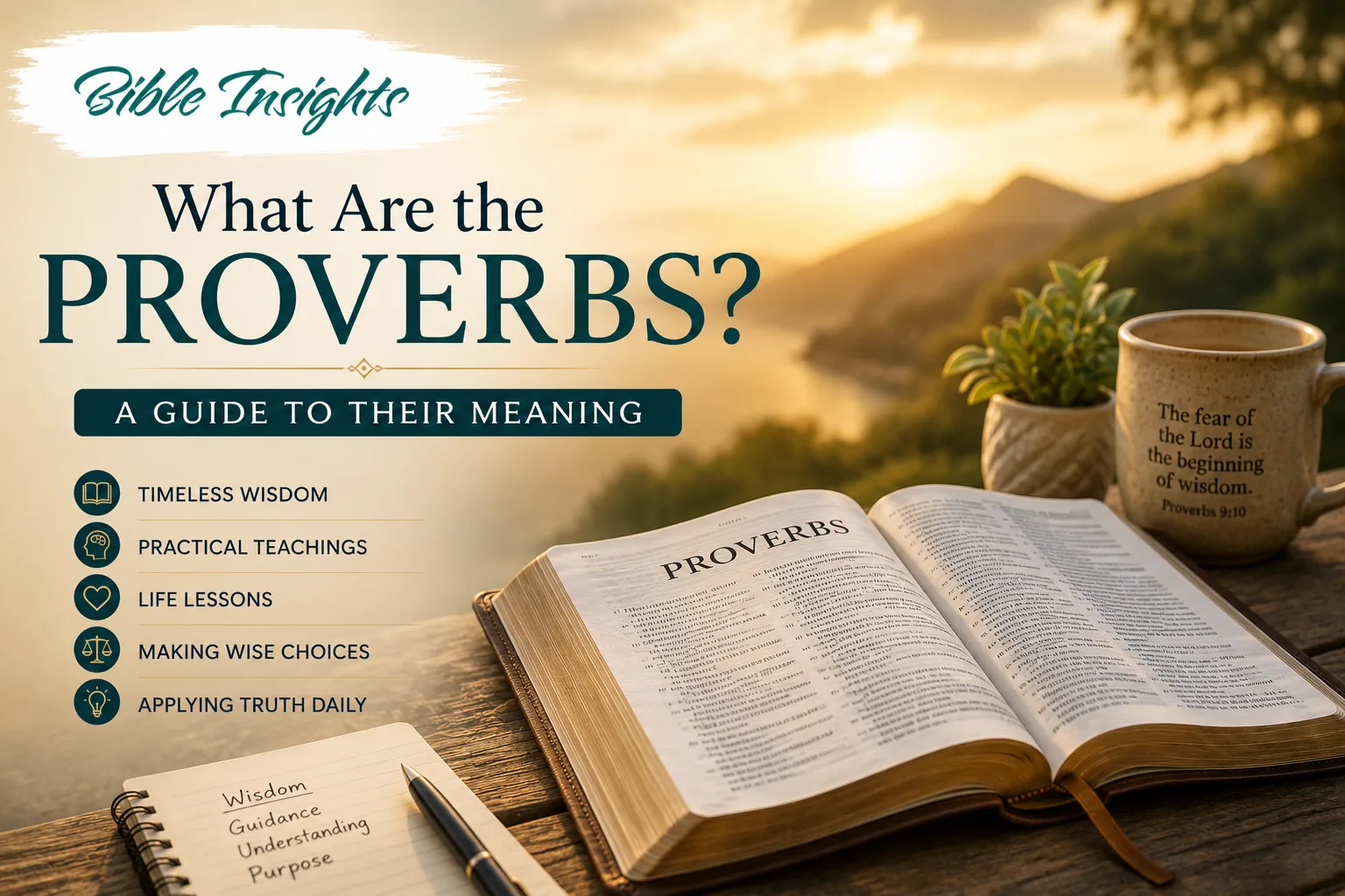 What Are the Proverbs? A Guide to Their Meaning