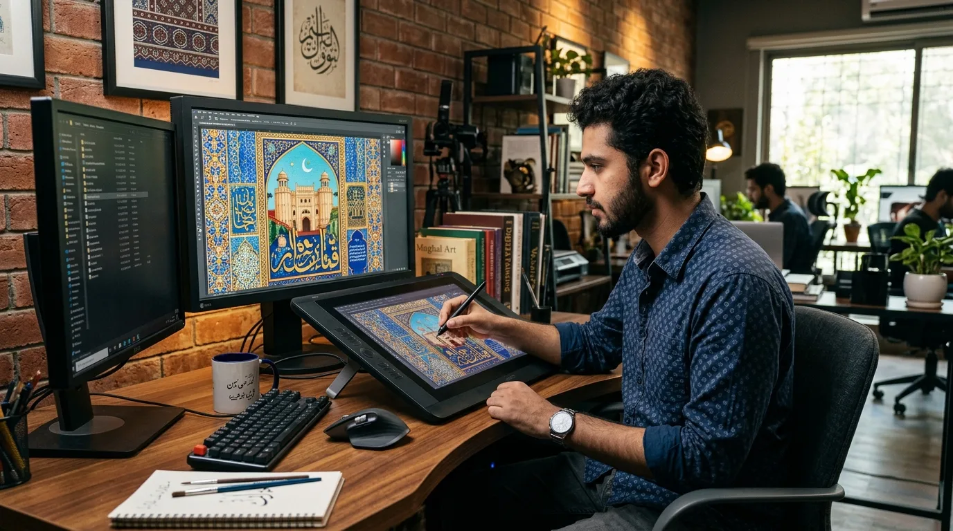 How Pakistan Made Miniature Painting Contemporary Again