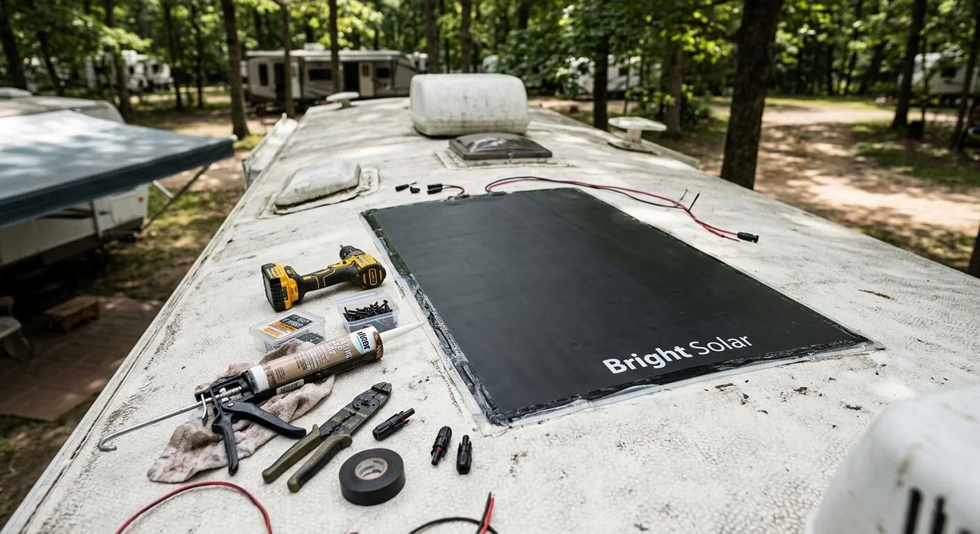 How To Attach Solar Panels To RV Roof: A Complete Installation Guide