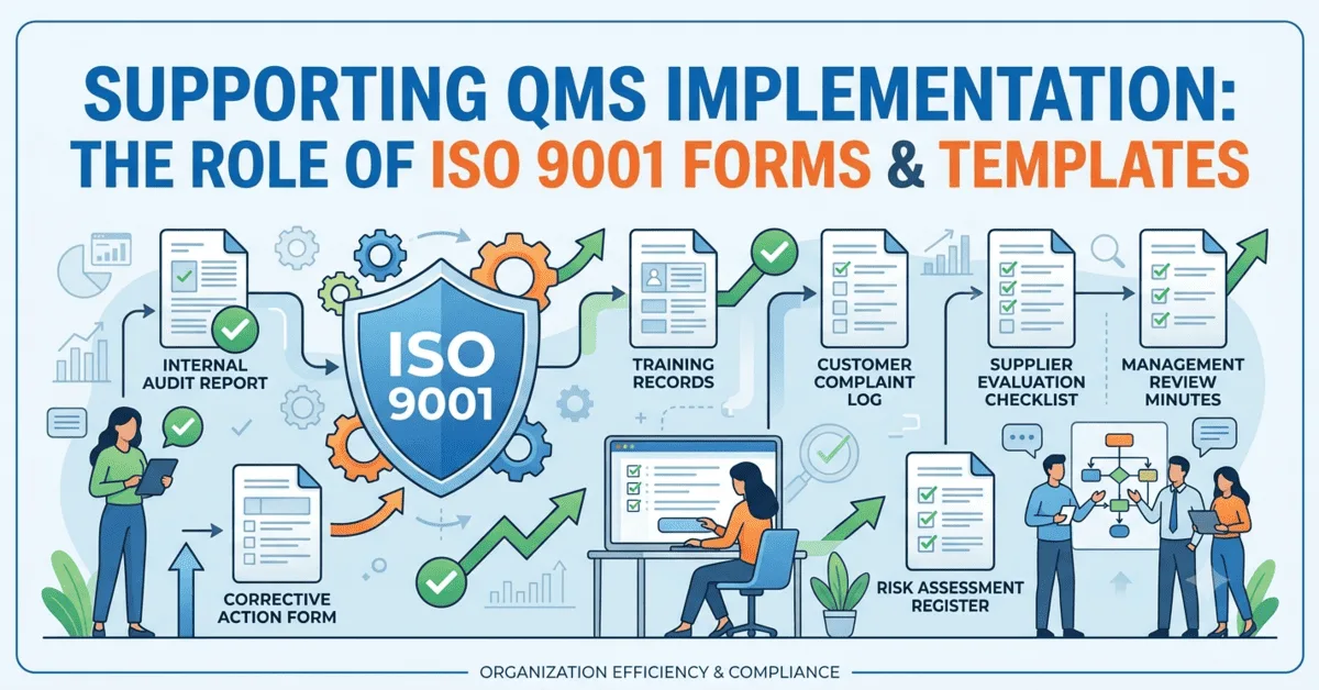 How Do ISO 9001 Forms and Templates Support QMS Implementation?