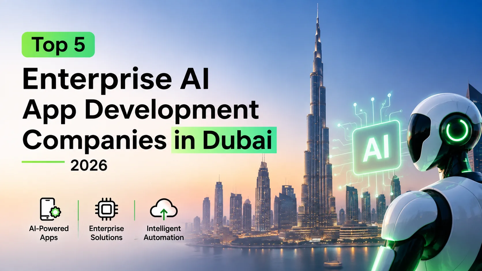 Top 5 Enterprise AI App Development Companies in Dubai – 2026