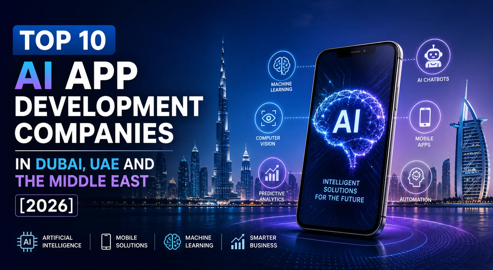 Top 10 AI App Development Companies in Dubai, UAE and the Middle East [2026]