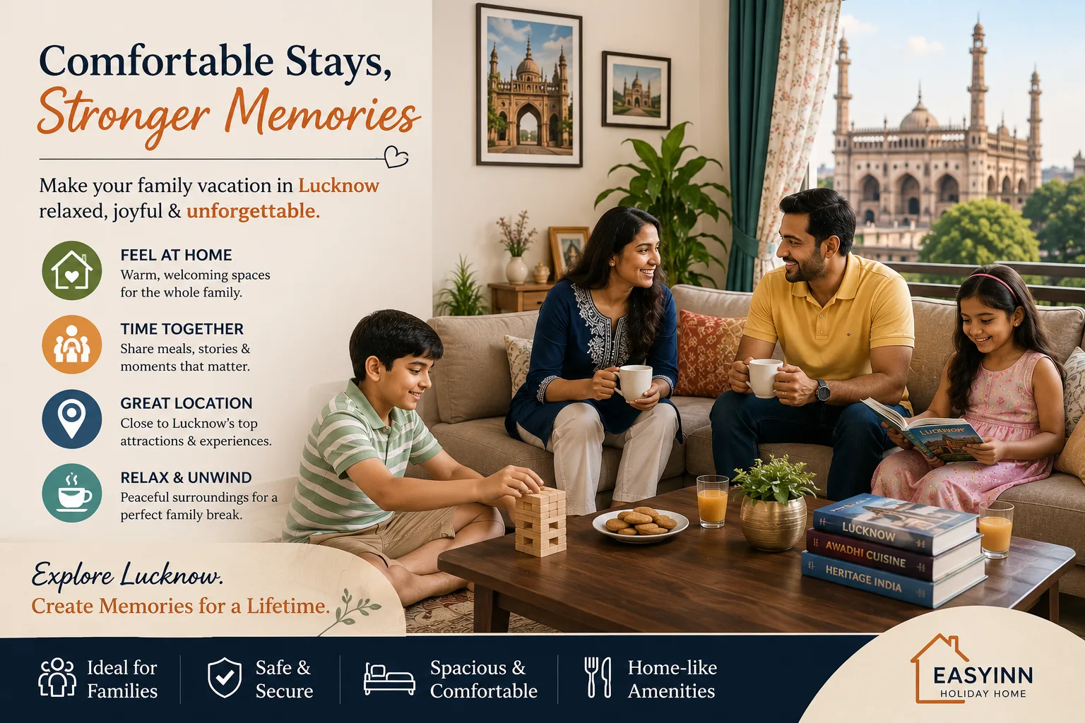 Family Vacations Become More Meaningful When Comfort Comes First