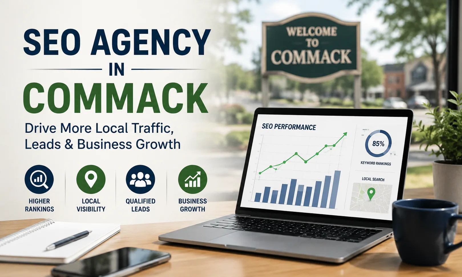 SEO Agency in Commack: Drive More Local Traffic, Leads & Business Growth