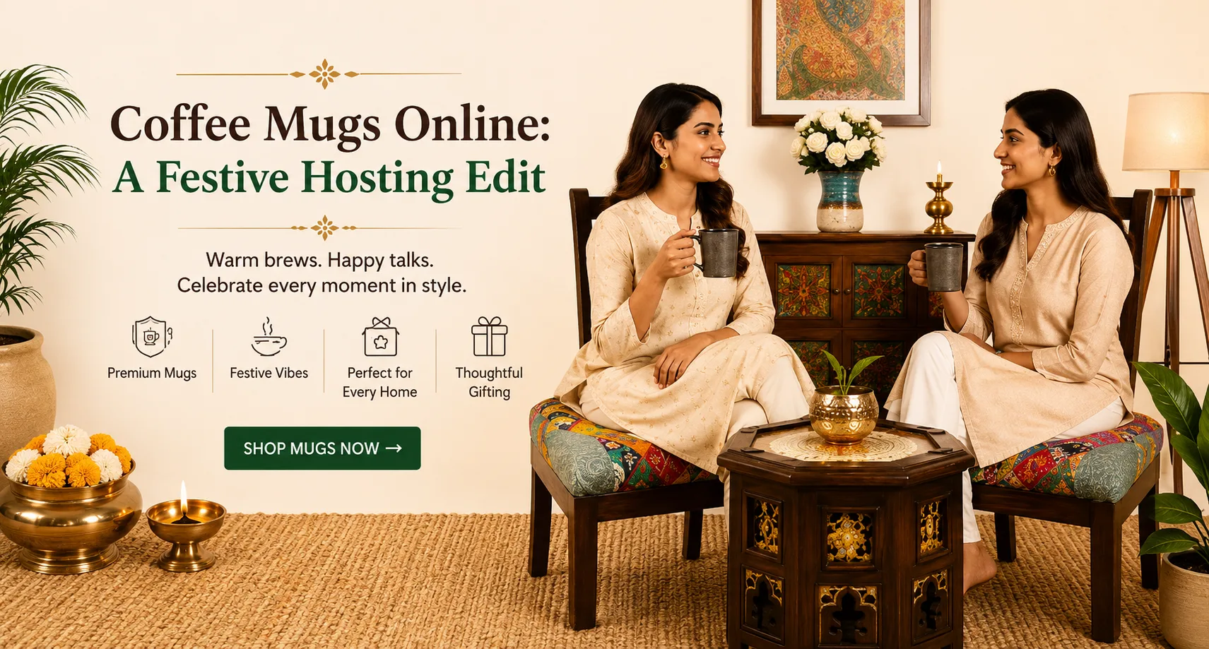 Coffee Mugs Online: A Festive Hosting Edit