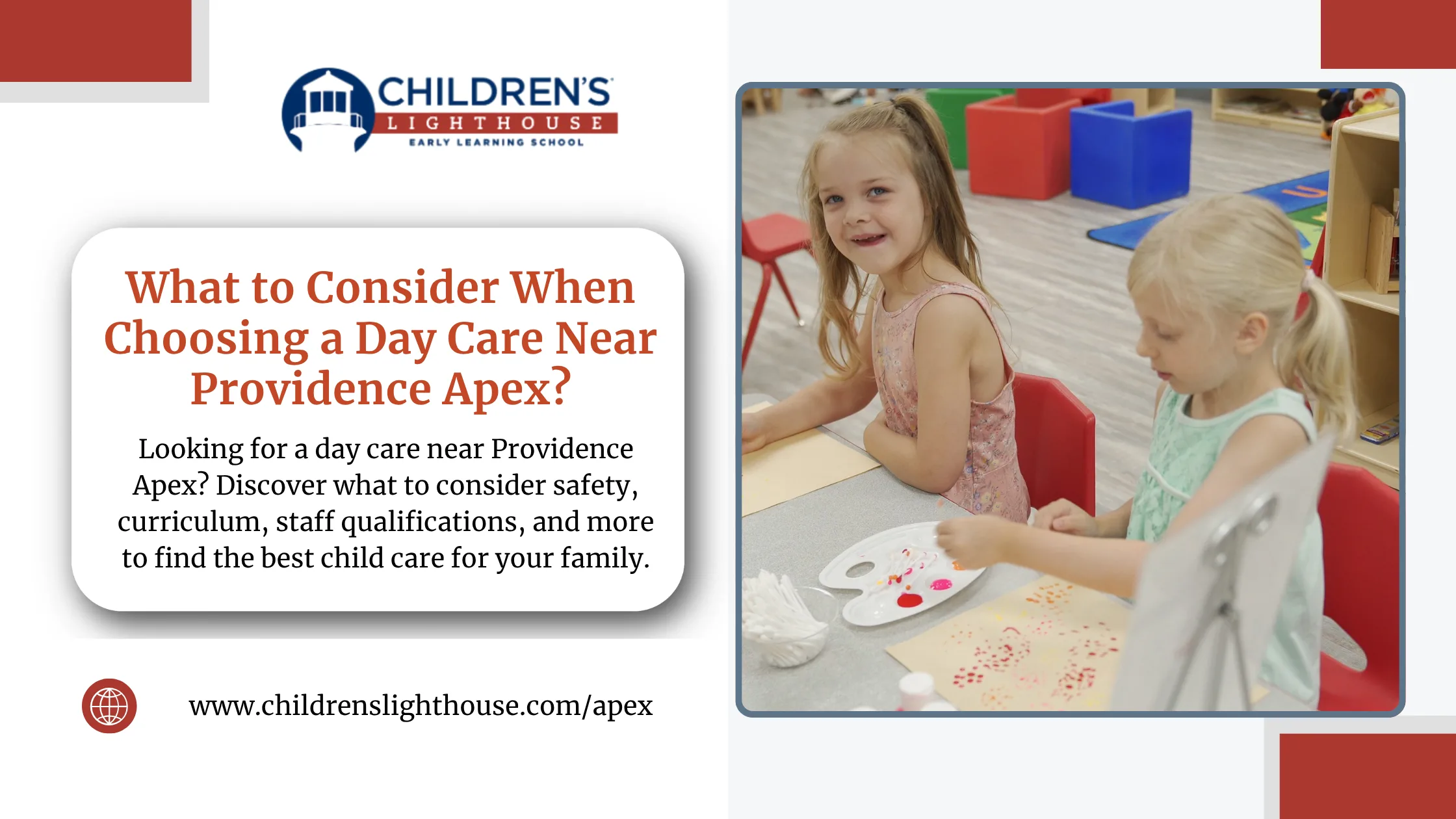 What to Consider When Choosing a Day Care Near Providence Apex?
