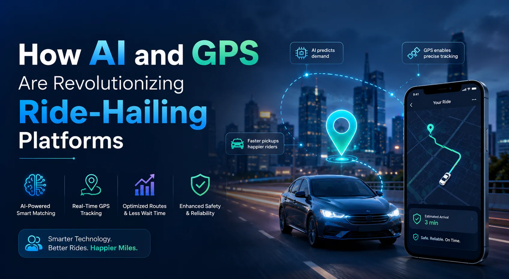 How AI and GPS Are Revolutionizing Ride-Hailing Platforms