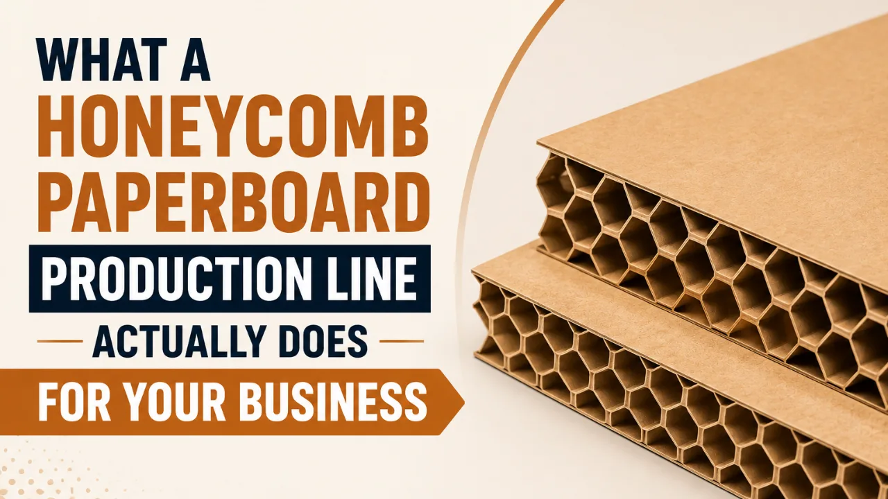 What a Honeycomb Paperboard Production Line Actually Does for Your Business
