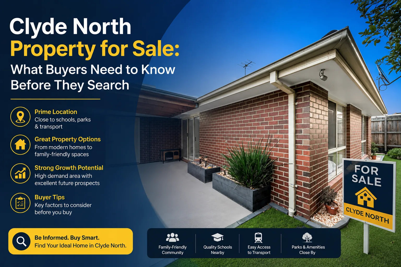Clyde North Property for Sale: What Buyers Need to Know Before They Search